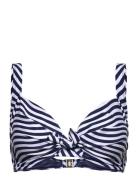 Panos Emporio Wave Electra Top Blå