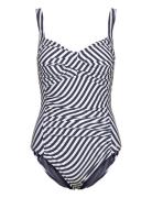 Panos Emporio Wave Potenza Swimsuit Blå