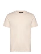 J. Lindeberg M Cotton Blend T-Shirt Kräm