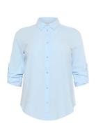 Kaffe Curve Kcnana Shirt Blå