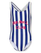 Kids Only Kmgholiday Swimsuit Acc Blå