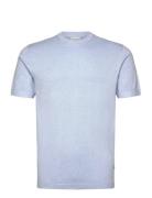 Lindbergh Eco Vero S/S O-Neck Tee Blå