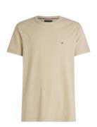 Tommy Hilfiger Cotton Linen Tee Kräm
