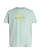 Calvin Klein Jeans Ss Hero Monologo Tee 30S Grön