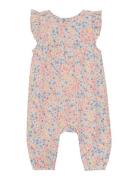 Minymo Suit Aop W. Lining Blå