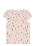 Minymo T-Shirt Ss Aop Vit