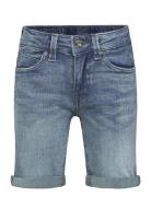 Indian Blue Jeans Denim Shorts Dam. Dark Denim Blå