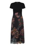 Desigual Paisley Mesh Lacroi Svart