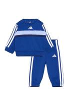 Adidas Sportswear I 3S Tib Fl Set Blå