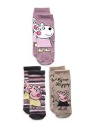 Name It Nmfdassa Peppapig 3P Sock Cplg Multi/patterned