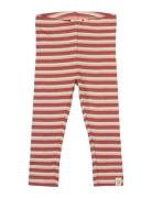 Petit Piao Legging Modal Multi Striped Röd