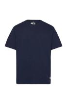 Fat Moose Dane Organic T-Shirt Marinblå