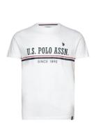 U.S. Polo Assn. Anniv 1 Reg Uspa Uni Tee Vit