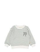Petit Piao Sweat Shirt Drop Shoulder Grön