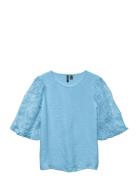 Vero Moda Vmnina 2/4 Top Jrs Blå