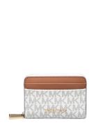 Michael Kors Sm Za Coin Card Case Vit