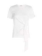 Tommy Hilfiger Knot Boat-Nk Ss Tee Vit