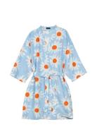 Marimekko Home Rakastaa Ei Rakastaa Morning Gown Blå