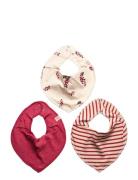 Petit Piao Bib Modal 3 Pack Rosa