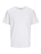 Jack & J S Jjjake Tampa Pocket Tee Ss Crew Neck Vit