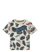 Name It Nmmary Hotwheels Nreg Ss Top Sky Kräm