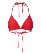 Pieces Pcbaomi Bikini Triangle Top Bc Röd