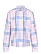 GANT Checked Oxford Bd Ls Shirt Vit