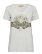 MOS MOSH Mmnadine O-Ss Deco Tee Vit