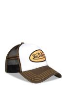 Von Dutch Oval Patch Black - Beige - Orange Trucker Von Dutch Svart