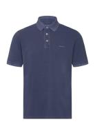 GANT Sunfaded Ss Polo Marinblå