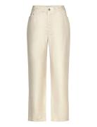 Dante6 Dante6-Axelle Metallic Straight Cropped Jeans Guld