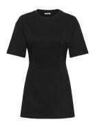 Monki Structured Mini T-Shirt Dress Svart