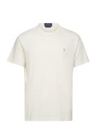 Polo Ralph Lauren Classic Fit Jersey Crewneck T-Shirt Kräm