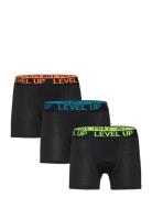 Lindex Boxer Neon Text Waist Svart