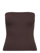 Gina Tricot Tube Top Brun