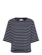 FREE/QUENT T-Shirt From Freequent In A Soft Material With Stripes. In ...