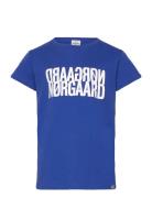 Mads Nørgaard Single Organic Tuvina Tee Blå