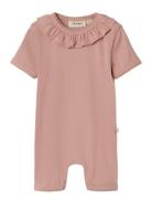 Lil'Atelier Nbflalo Ss Loose Suit Lil Rosa