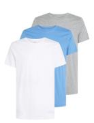 Calvin Klein S/S Crew Neck 3Pk Vit