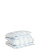 GANT Percale Stripe Single Duvet Blå