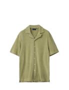 Lexington Clothing Camp Organic Cotton Terry Shirt Grön
