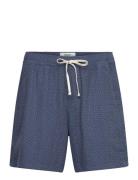 Hollister Linen-Blend Pull-On Shorts Marinblå