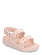 Mango Flip Flops Buckles Rosa