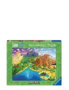 Ravensburger World Of Minecraft 500P Multi/patterned