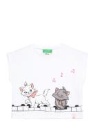 United Colors Of Benetton T-Shirt Vit