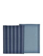 Södahl Tea Towel 50X70 Soft Indigo 2 Pcs Blå