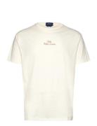 Polo Ralph Lauren Classic Fit Logo Jersey T-Shirt Kräm