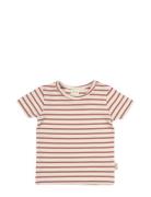 Petit Piao T-Shirt S/S Baggy Sum Printed Röd