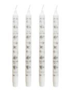 Kunstindustrien Classic Candles - Gift Box W. 4 Pcs Vit