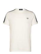Fred Perry Contrast Tape Ringer Tee Vit